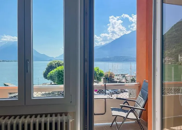 Casa Fortuna - Erste Seelage - Fantastischer Seesicht - Alles Fusslaeufig Erreichbar Lägenhet Gravedona